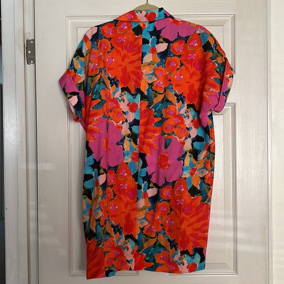 Mara Hoffman Nika Dress in Jardin print - Picture 6 of 6